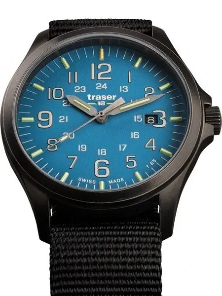 Traser P67 Officer Pro Gunmetal SkyBlue Nato