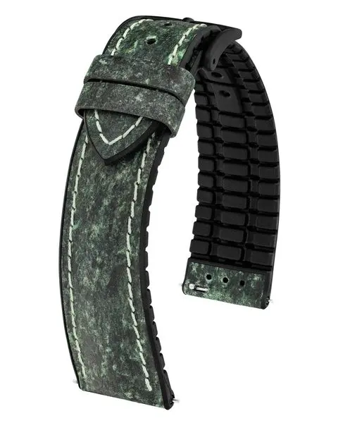 Řemínek Hirsch Stone - zelený