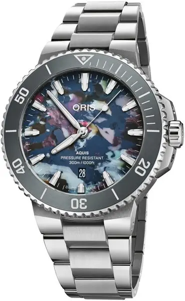 Oris Aquis Date Upcycle 43,5 mm 01 733 7789 4150-07 8 23 04PEB