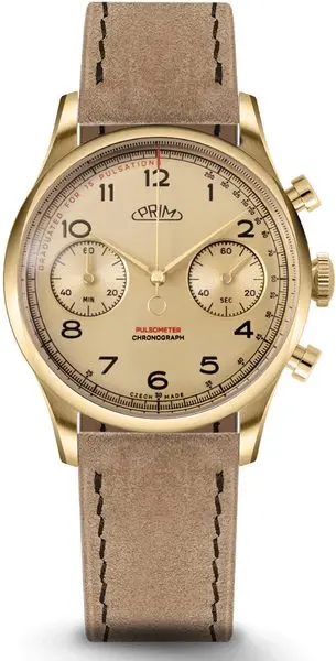 PRIM Janský Pulsometer Chronograph 39 W03P.13283.E