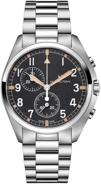 Hamilton Khaki Aviation Pilot Pioneer Chrono Quartz H76522131
