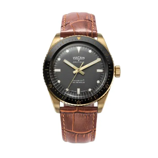 Vulcain Skindiver Nautique Bronze / Gray