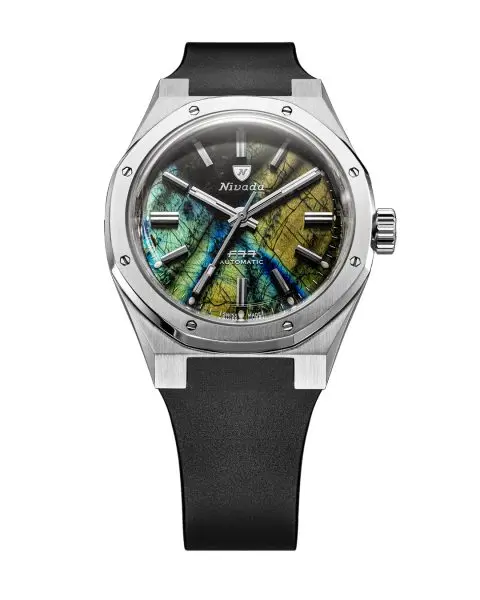 Nivada Grenchen F77 MK2 Labradorite - 100 Years - 38 mm -