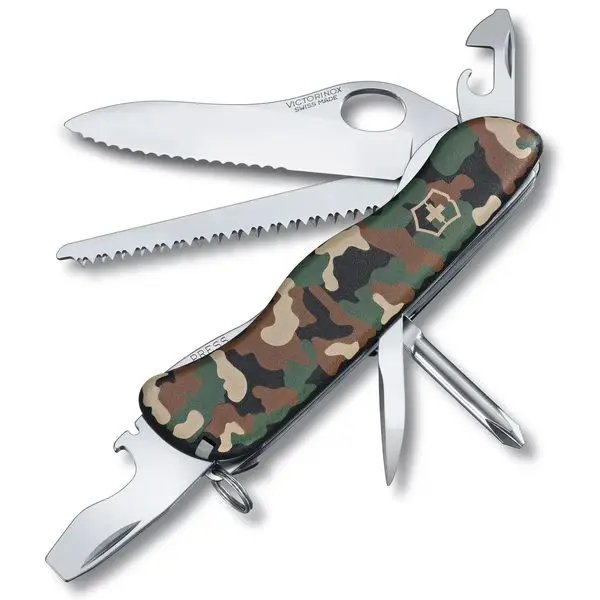 VICTORINOX nůž kapesní TRAILMASTER ONE HAND 111mm maskovaný CAMO WOODLAND