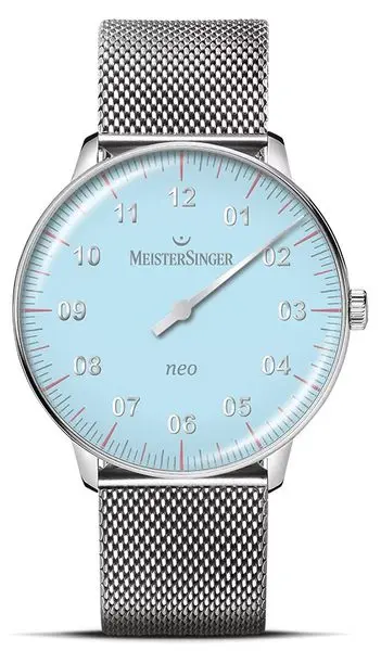MeisterSinger Neo Special S-NES924S - Kovový mesh náramek