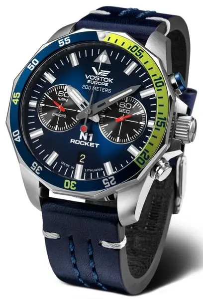 Vostok Europe N-1 Rocket Chrono Line 6S21-225A708B