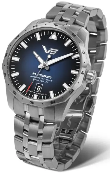 Vostok Europe N-1 Rocket Compact Automatic NH35-125A748 - ocelový náramek