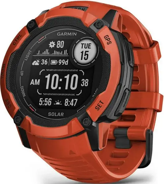 Garmin Instinct 2X Solar Flame Red