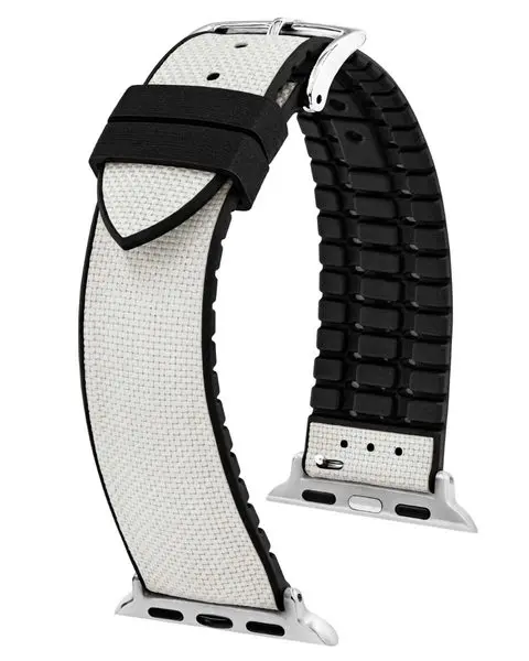 Řemínek Hirsch Arne pro Apple Watch - šedý