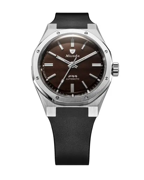 Nivada Grenchen F77 MK2 Smoky Quartz - 100 Years - 38 mm -