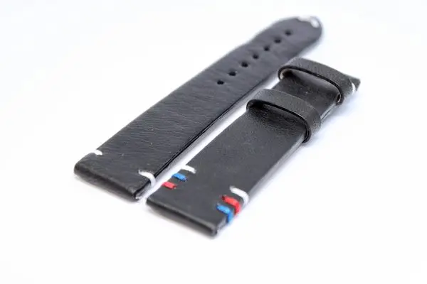 Řemínek Biatec trikolora ČR/SR 20 mm černý