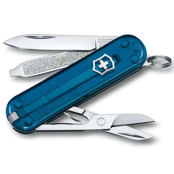 VICTORINOX nůž kapesní CLASSIC SD 58mm transparentní SKY HIGH
