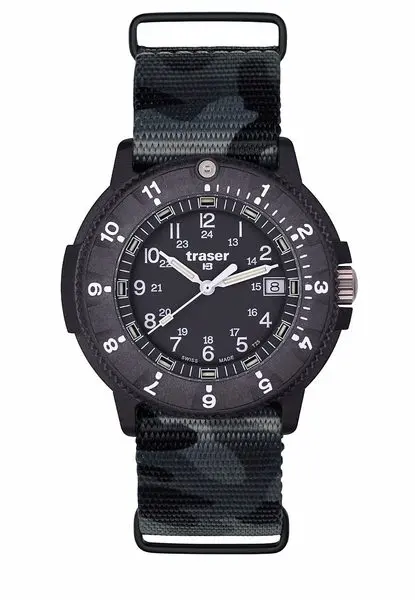Traser P65 Tactical Mission Black Camo Nato