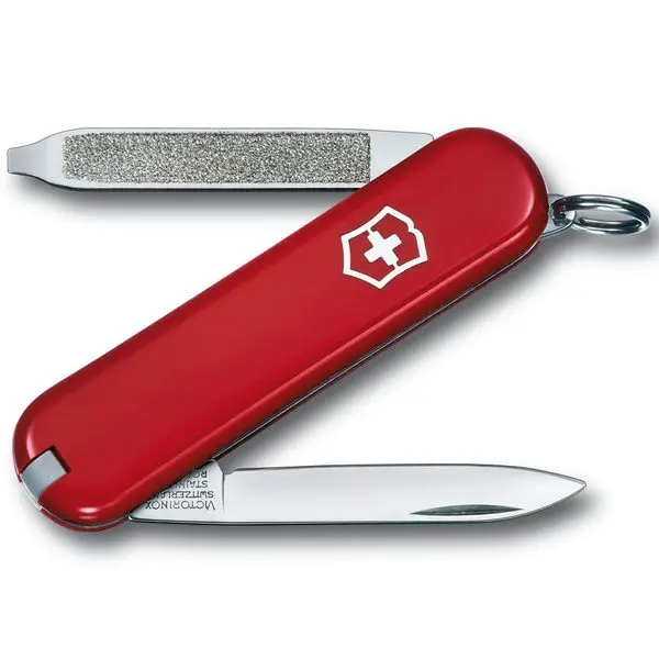 VICTORINOX nůž kapesní ESCORT 58mm ČERVENÝ