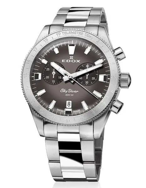 EDOX Skydiver Chronograph Quartz 10116-3-GRIDN Limited Edition