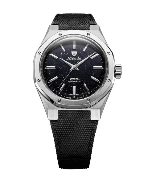 Nivada Grenchen F77 SST Dark Blue Aventurine MK2 - 38 mm