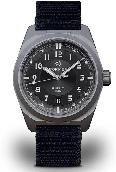Formex Field Automatic Gen 2 Basalt Grey Black Nylon Velcro 0660.1.6525.822
