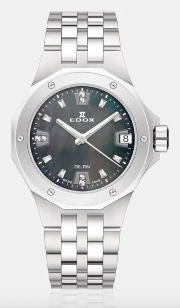 EDOX Delfin The Original Diver Date Lady 53100-3M-NANND