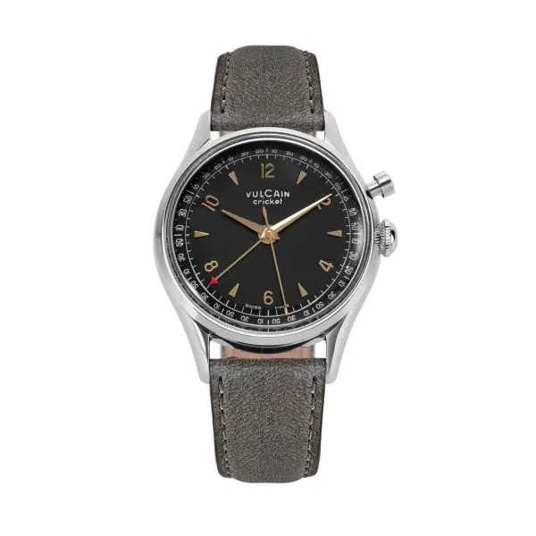 Vulcain Cricket Tradition 39 mm - Black/Gold