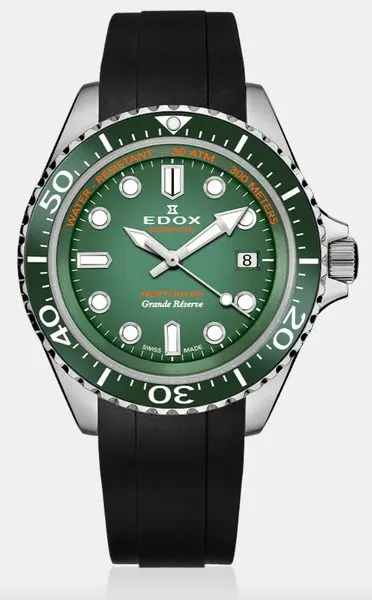 EDOX Skydiver Neptunian Grande Reserve 80801-3VCA-VDN