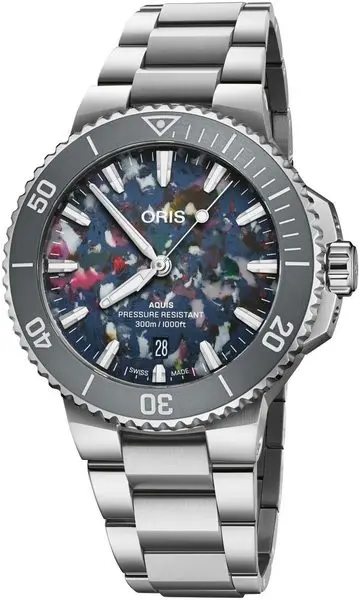 Oris Aquis Date Upcycle 41,5 mm 01 733 7787 4150-07 8 22 04PEB
