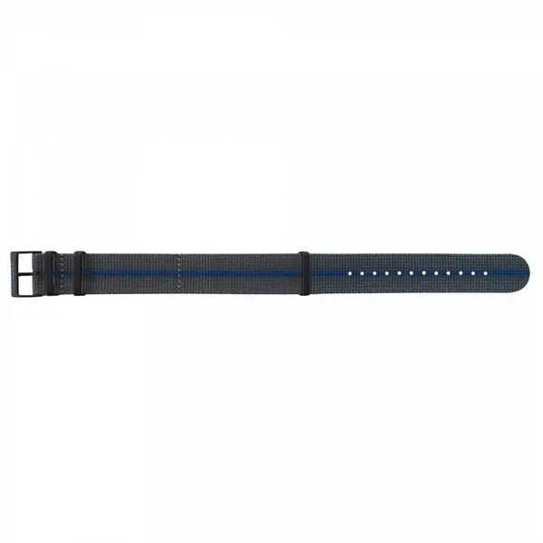 Traser řemen textilní pro P67 Officer Pro Quartz šedo-modrý - 22 mm