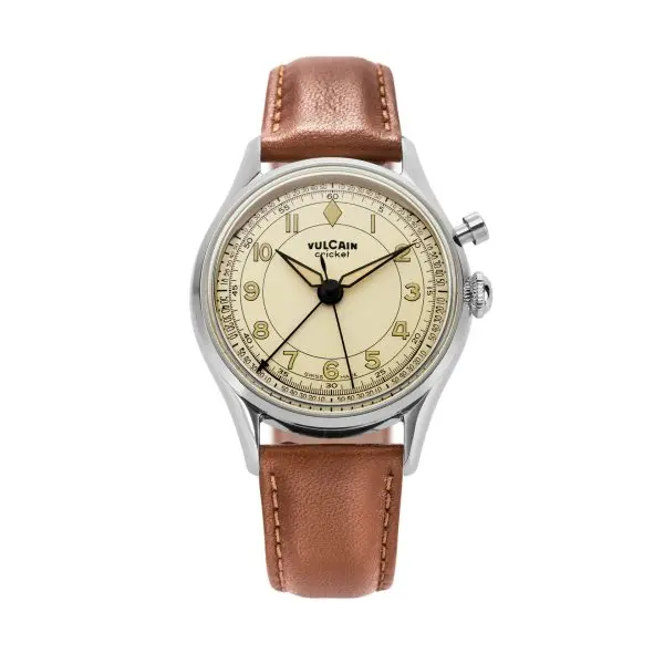Vulcain Cricket Classique 36 mm - Eggshell