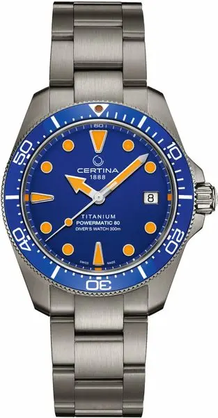 Certina DS Action Diver Powermatic 80 Titanium C048.807.44.041.00