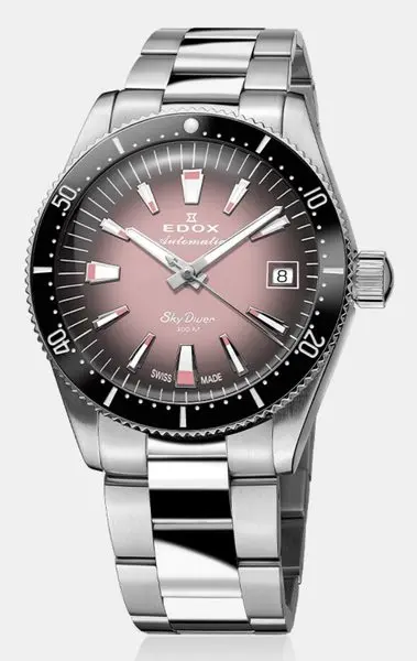 Edox Skydiver 38 Date Automatic 80131-3NM-NDRO