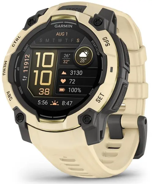 Garmin Instinct® 3 – 45 mm, AMOLED Citrine / Citrine Band 010-02936-02
