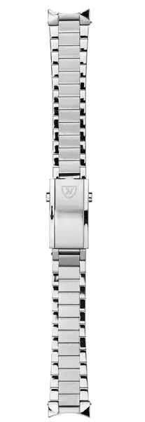 Ocelový náramek Nivada Grenchen Flat Link - Chronomaster