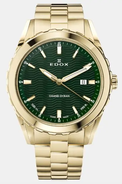 EDOX Grand Ocean Date - Gents 53102-37JM-VID
