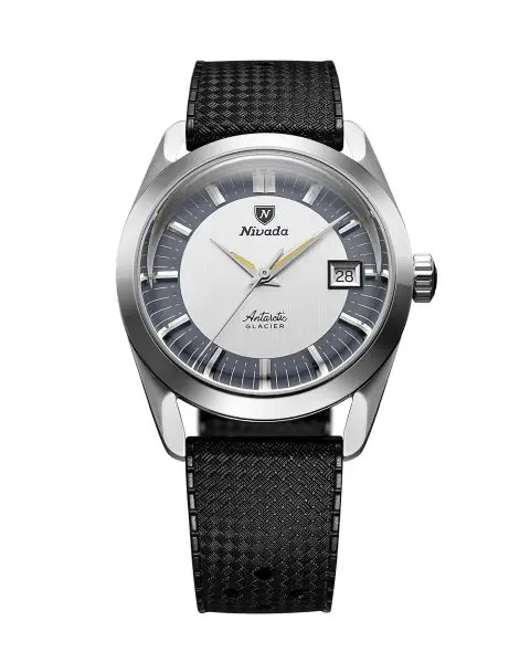 Nivada Grenchen Antarctic Glacier 35 mm - Rubber tropic