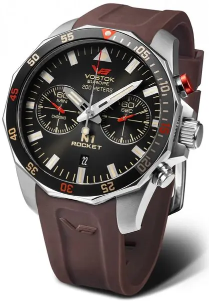 Vostok Europe N-1 Rocket Chrono Line 6S21-225A618S