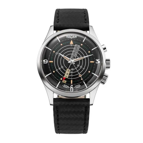 Vulcain Nautical Heritage - Black Beige Patina -