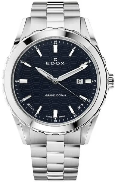 EDOX Grand Ocean Date - Gents 53102-3M-BUIN
