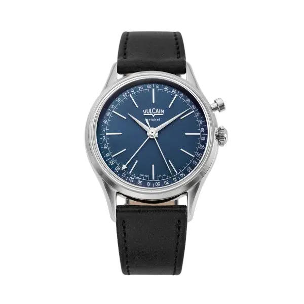 Vulcain Cricket President 39 mm - Blue -