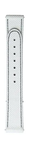 Řemínek Formex Reef Deployant nylon bílý s černým prošitím (bez spony) NS.0220.801