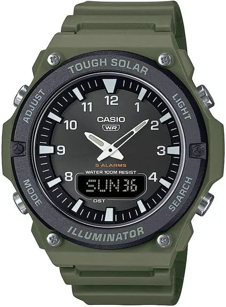 Pánské hodinky Casio se solárním napájením AQ-S820W-3BVEF + DÁREK ZDARMA
