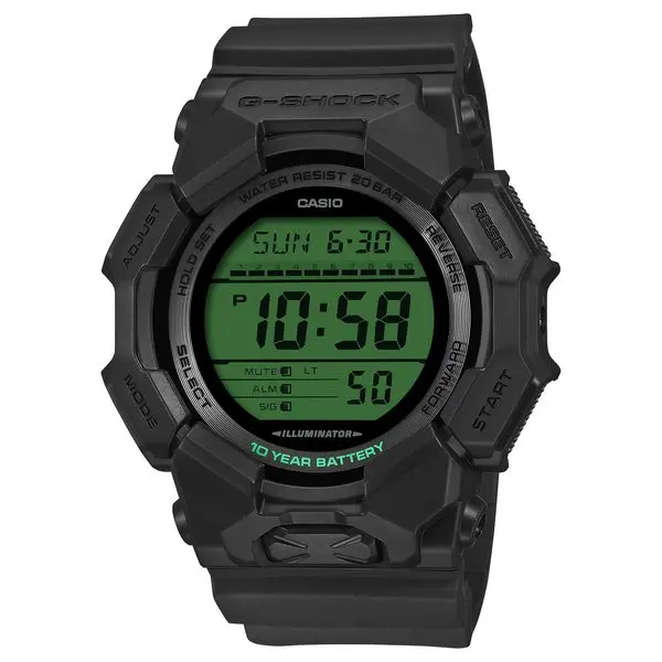 Casio G-Shock GD-010BEG-1ER Black and Electro Green Series