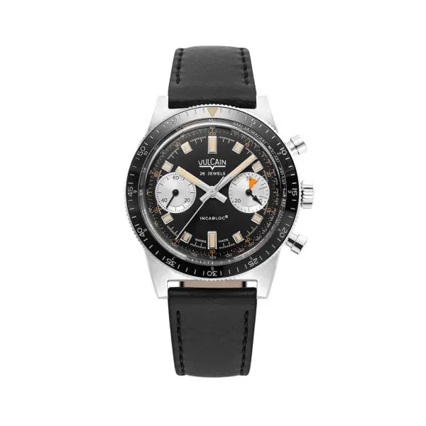 Vulcain Skindiver Chronograph Black -