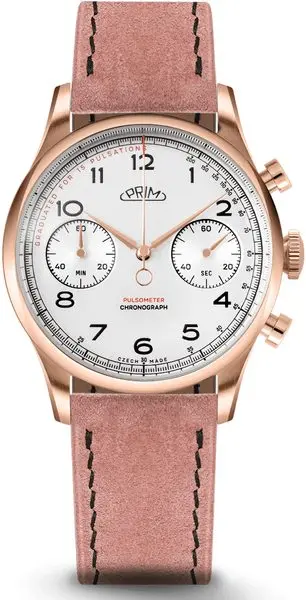 PRIM Janský Pulsometer Chronograph 39 W03P.13283.D