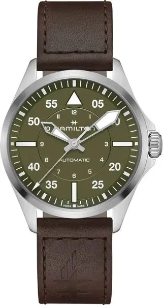 Hamilton Khaki Aviation Pilot Day Date Auto 39mm H76305560
