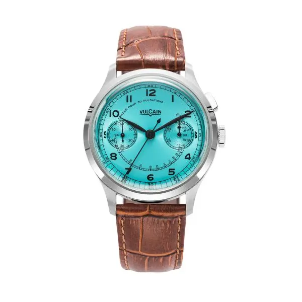 Vulcain Monopusher Heritage - Turquoise
