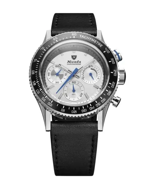 Nivada Grenchen Chronoking Mecaquartz Racing Grey - Inter. Bezel -