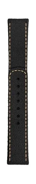 Řemínek Formex Essence ThirtyNine Deployant černý nylon zlaté prošití (bez spony) NS.0333.815