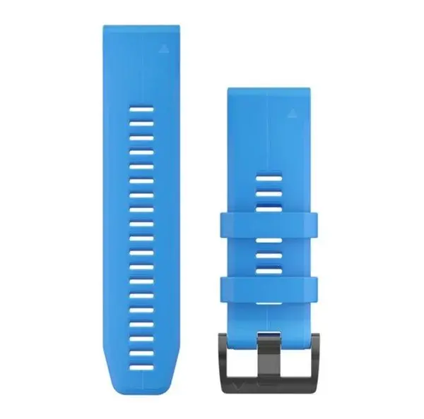 Řemínek Garmin QuickFit 26, Cyan blue silicone 010-12741-02 - 26 mm