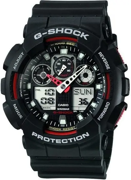 CASIO pánské hodinky G-Shock Original hodinky CASGA-100-1A4ER