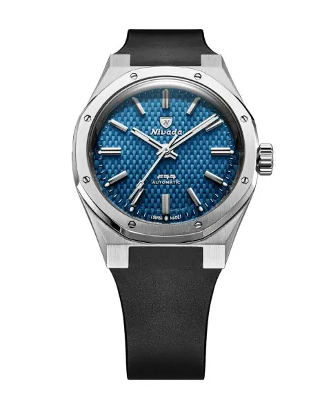 Nivada Grenchen F77 SST Blue MK2 - 38 mm -