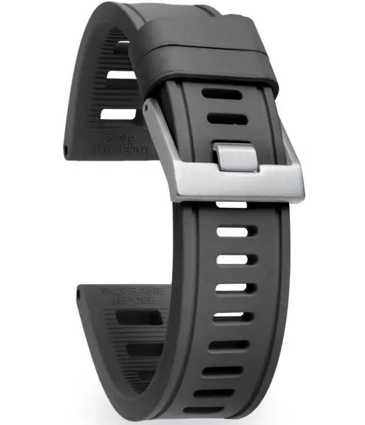 Řemínek ISOfrane® - tmavě šedý - 22 mm - RS DLC (černá spona)